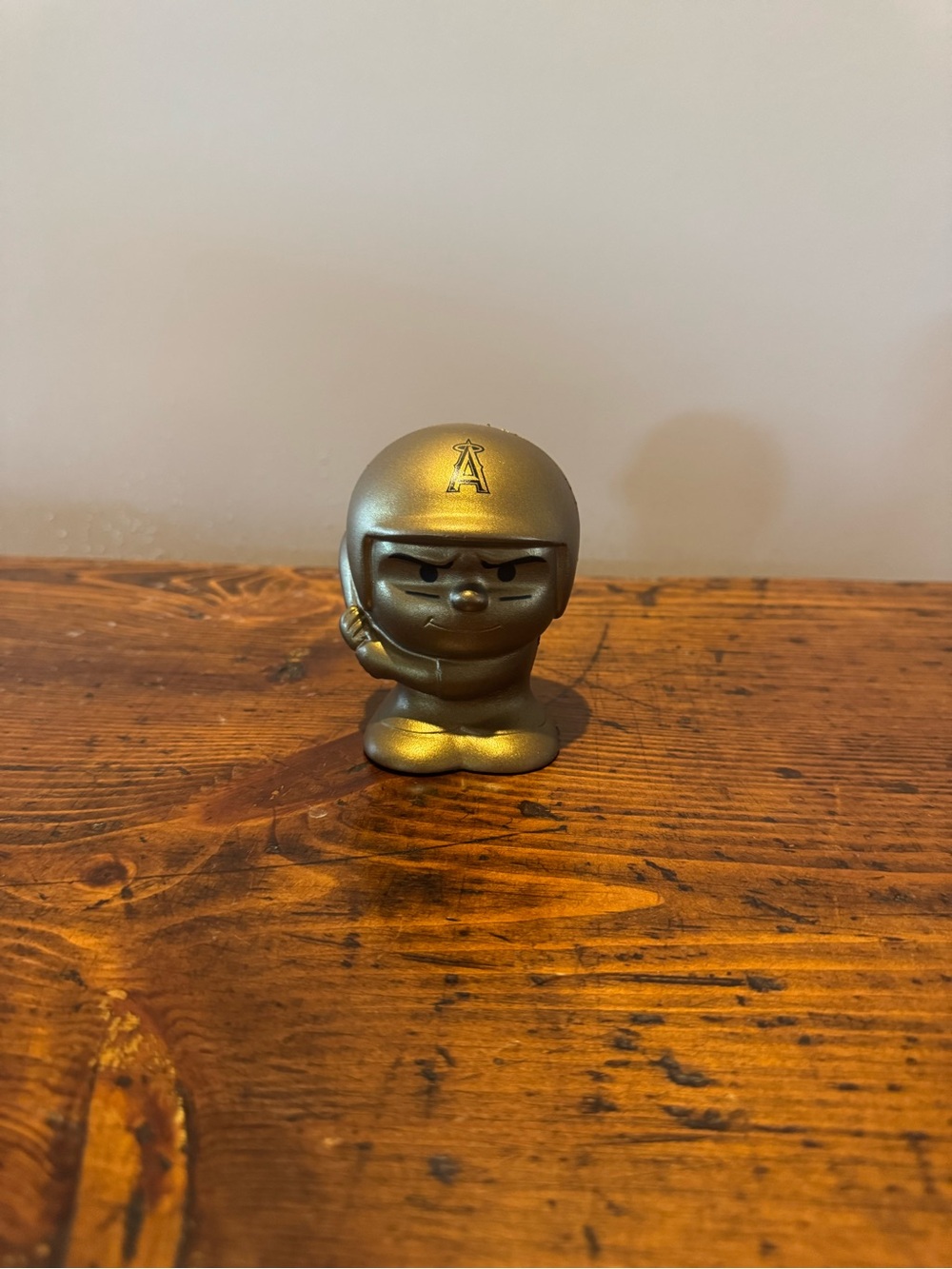 Rare Mike Trout #27 Los Angeles Angels Gold Lil Teammates MLB Figure